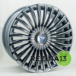 VLF VLF19 8,5x18 5x108/114,3 ET38 DIA73,1 (black vacuum chrome)