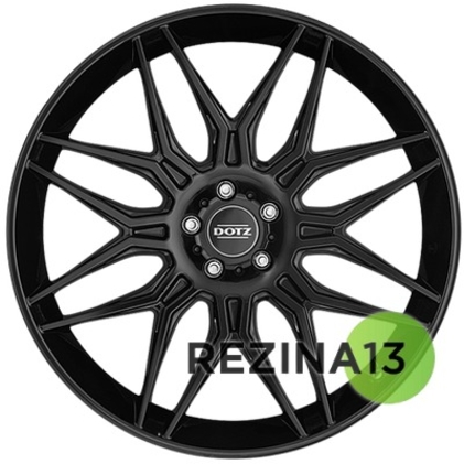 Dotz LongBeach 9x20 5x112 ET20 DIA66,6 (black polished lip)