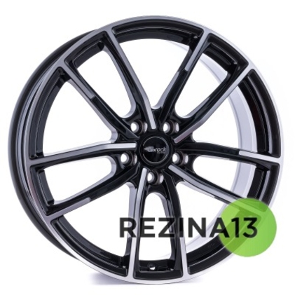 Brock B38 8x20 5x114,3 ET45 DIA72,6 (gloss black full polished)