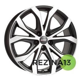 Alutec W10 8x18 5x120 ET53 DIA65,1 (racing black front polished)