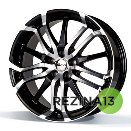 Brock B26 7,5x17 5x110 ET38 DIA65,1 (matt black full polished)
