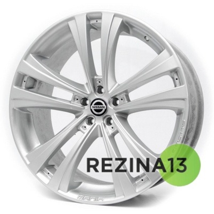 Replica Nissan (RS1) 9,5x22 5x114,3 ET20 DIA72,6 (silver)