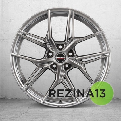 Borbet QX 8,5x20 5x108 ET45 DIA72,6 (black silver)