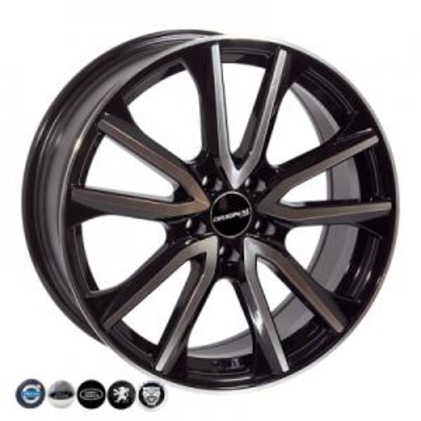 ZW 9066 7,5x18 5x108 ET43 DIA65,1 (BPE)