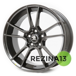 Replica Skoda (M01) 8x18 5x112 ET38 DIA73,1 (hyper black)