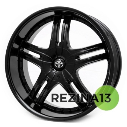 Replica Toyota (M10) 9,5x22 6x139,7 ET18 DIA106,1 (satin black)