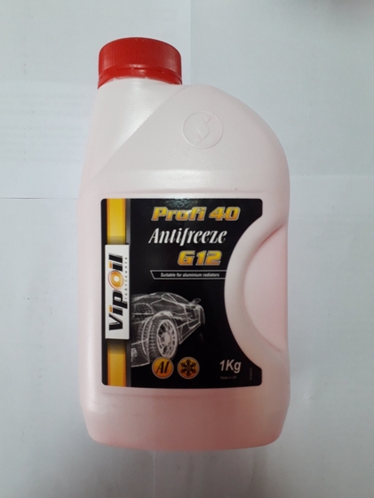 Антифриз VipOil G12 Profi 40 (червоний) 1кг
