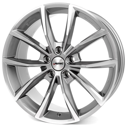 Autec Astana 9x21 5x112 ET45 DIA57,1 (titan silver polished)