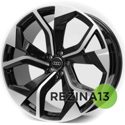 Replica Audi (R480) 10x23 5x112 ET21 DIA66,6 (black)