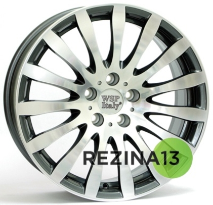 WSP Italy BMW (W663) Glazgo 8x18 5x120 ET15 DIA74,1 (anthracite polished)