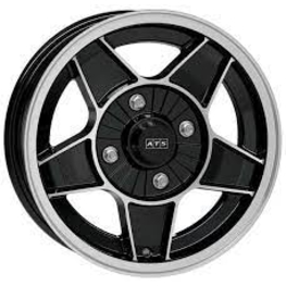 ATS Classic 8x13 4x100 ET1 DIA57,1 (diamond black front polished)