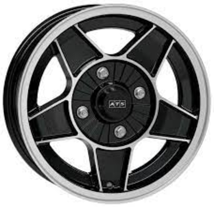 ATS Classic 8x13 4x100 ET1 DIA57,1 (diamond black front polished)