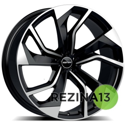 GMP Italia Rebel 10x21 5x112 ET30 DIA66,6 (black)