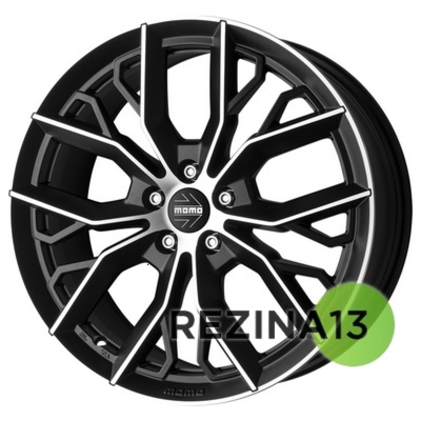 Momo Massimo 7,5x17 5x112 ET40 DIA79,6 (matt black polished)