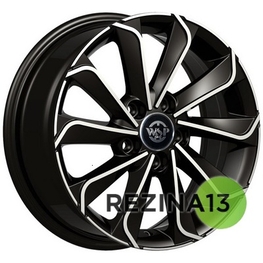 WSP Italy Kia (WD003) Corinto 6,5x16 5x114,3 ET50 DIA67,1 (gloss black polished)