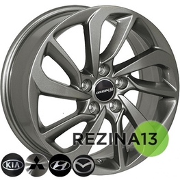ZF TL0417 7x17 5x114,3 ET51 DIA67,1 (dark silver)