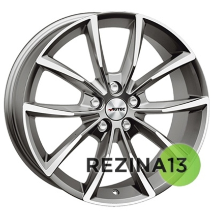 Autec Astana 8x19 5x114,3 ET47 DIA67,1 (titan silver polished)