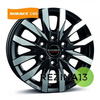Borbet CW6 6,5x16 6x130 ET62 DIA84,1